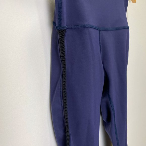 Lululemon High Times Pant (Wing Mesh) Deep Navy - Picture 3 of 6